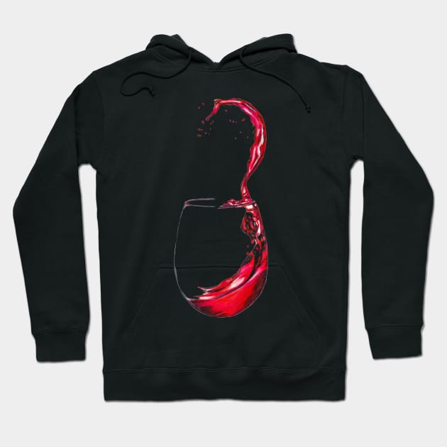 Wine Hoodie by Apatche